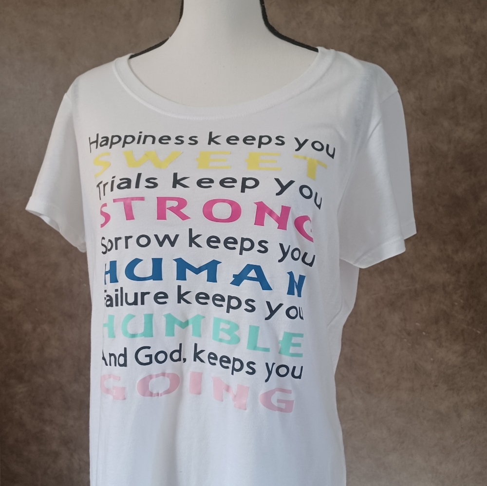 Custom Unisex Inspirational Quote T-Shirt With Zen Vibes by teeshirt_junky